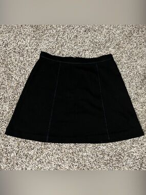 Michael Kors Black A-Line Skirt